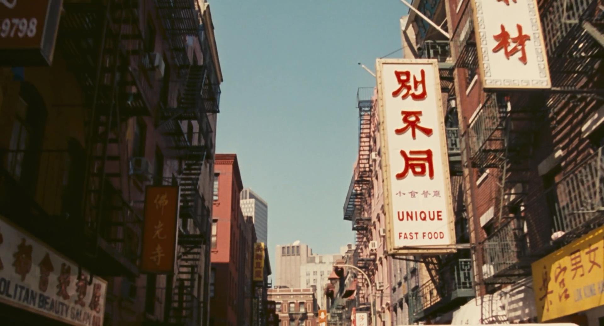 纽约唐人街风光