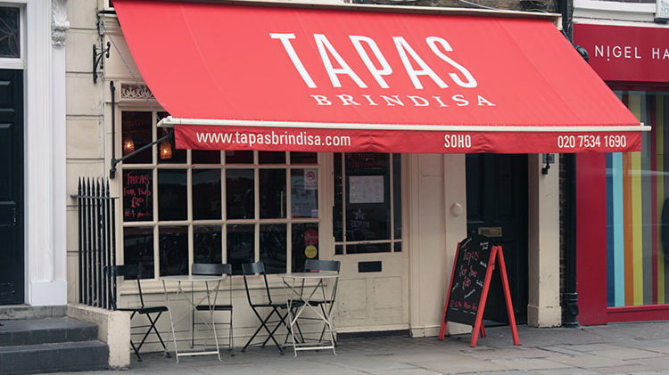 Tapas Brindisa苏豪餐厅