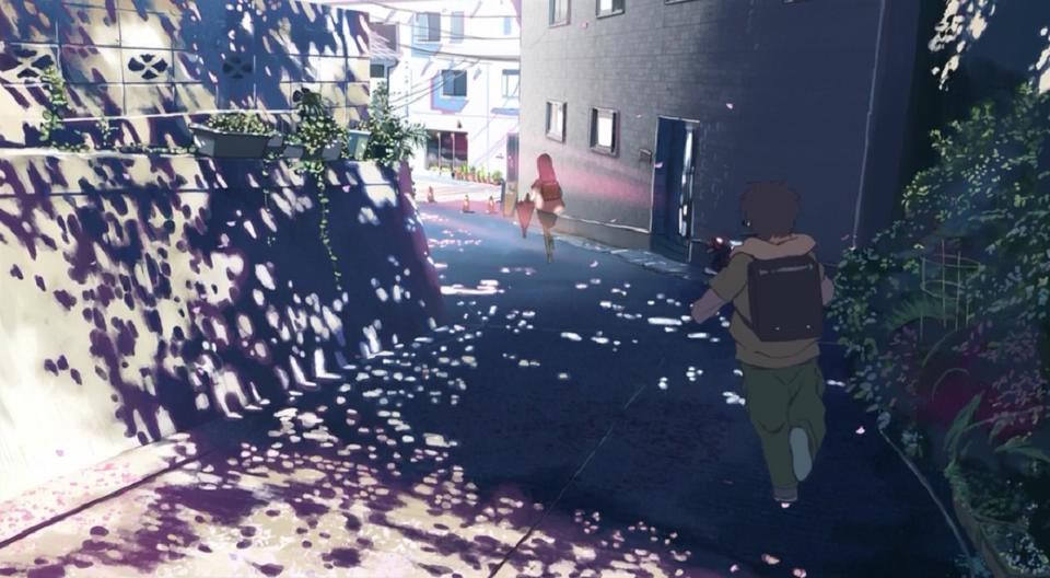 贵树、明里追逐奔跑
