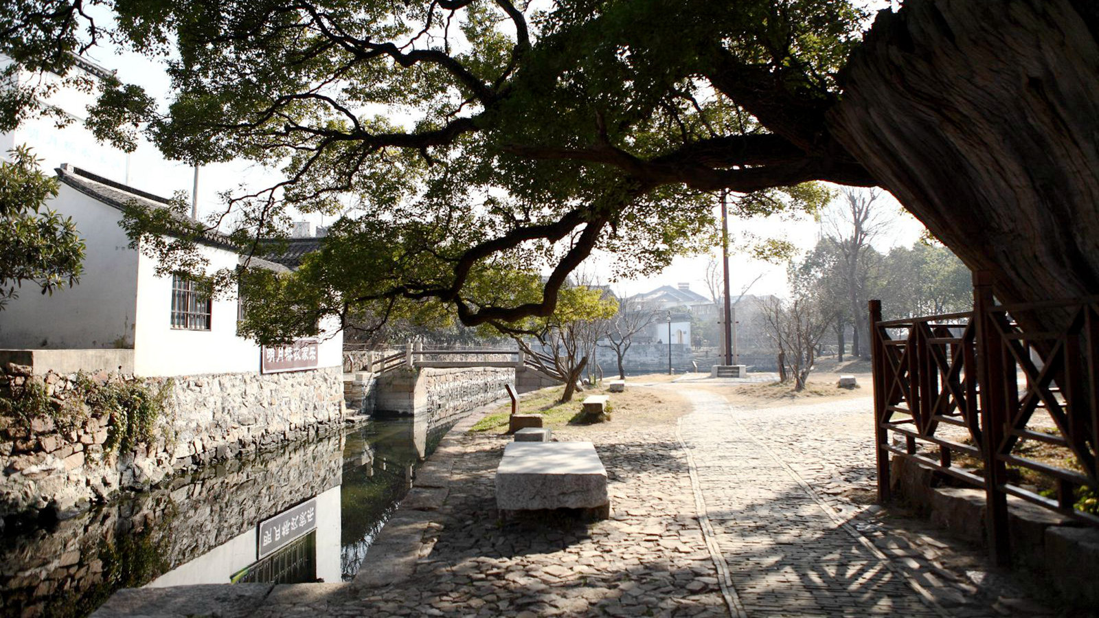 明月湾古村
