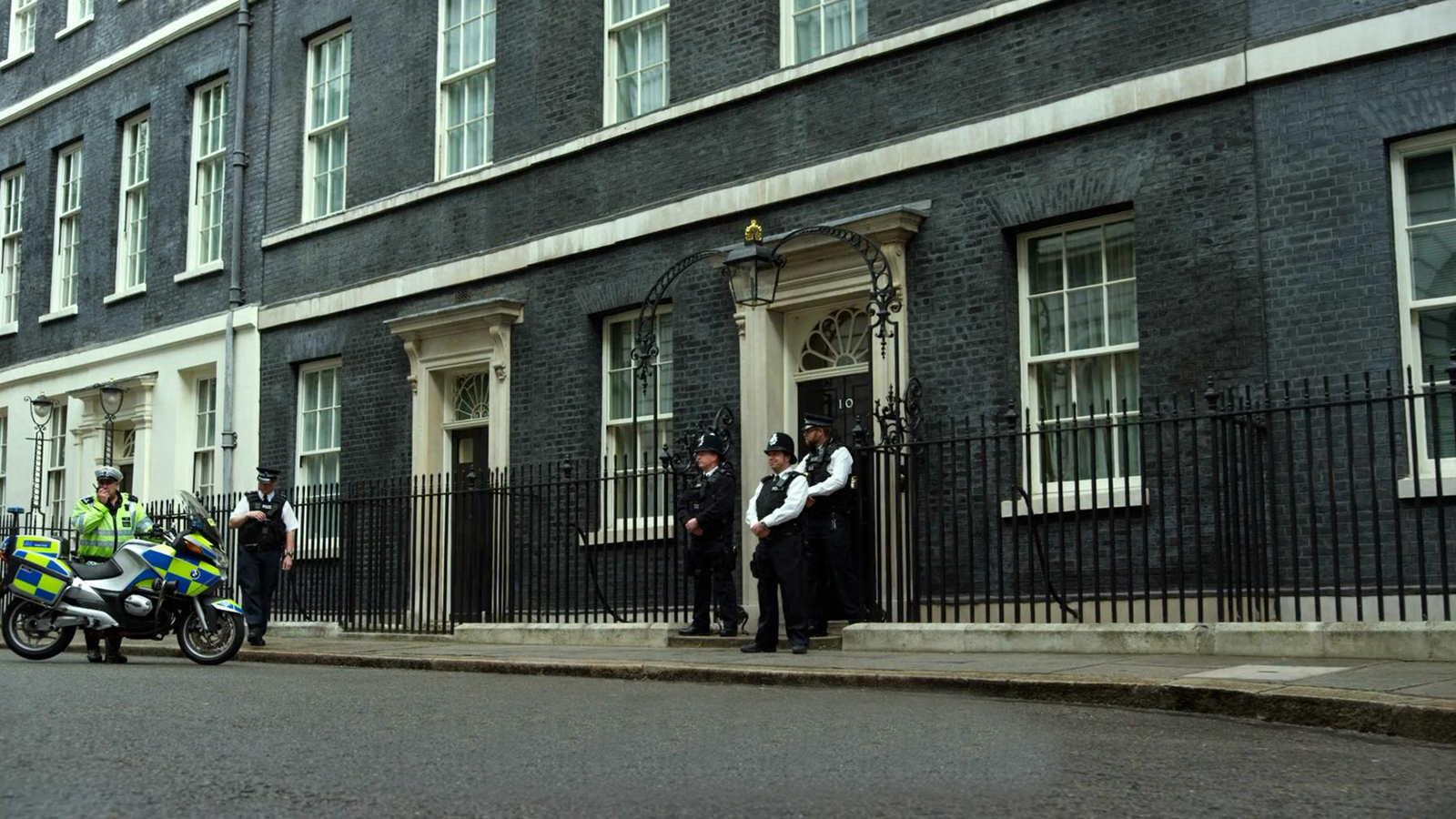 英国首相办公室外景