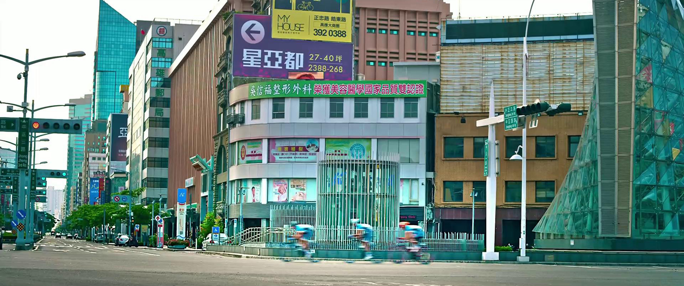 高雄城市绕圈赛场地