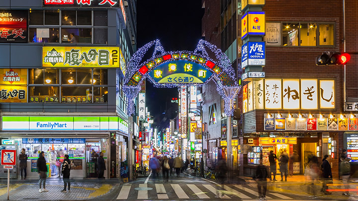 歌舞伎町 樱花通