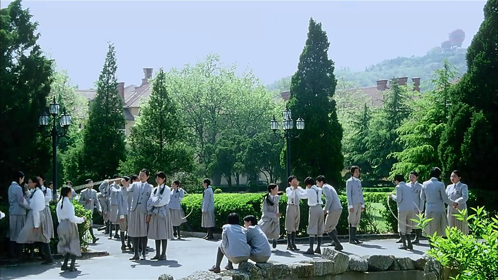 培理中学校园
