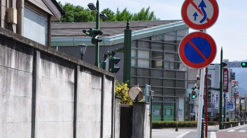 秩父站入口十字路口