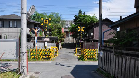 秩父铁道沿线铁道口