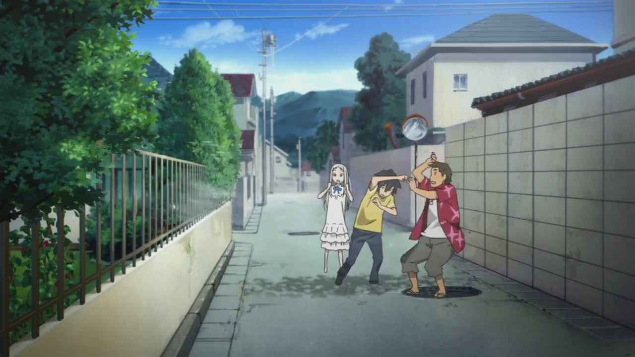 鸣子家附近街道