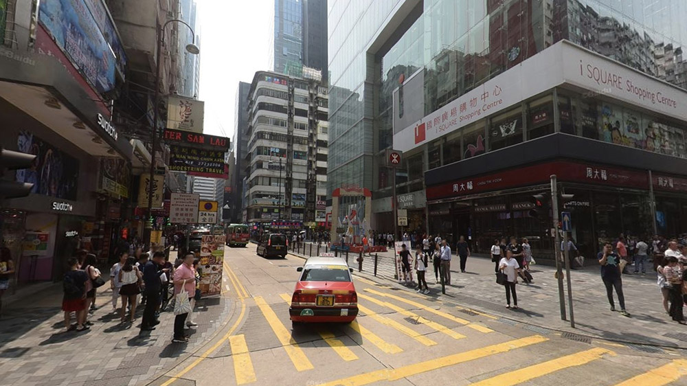 弥敦道和北京道交叉口