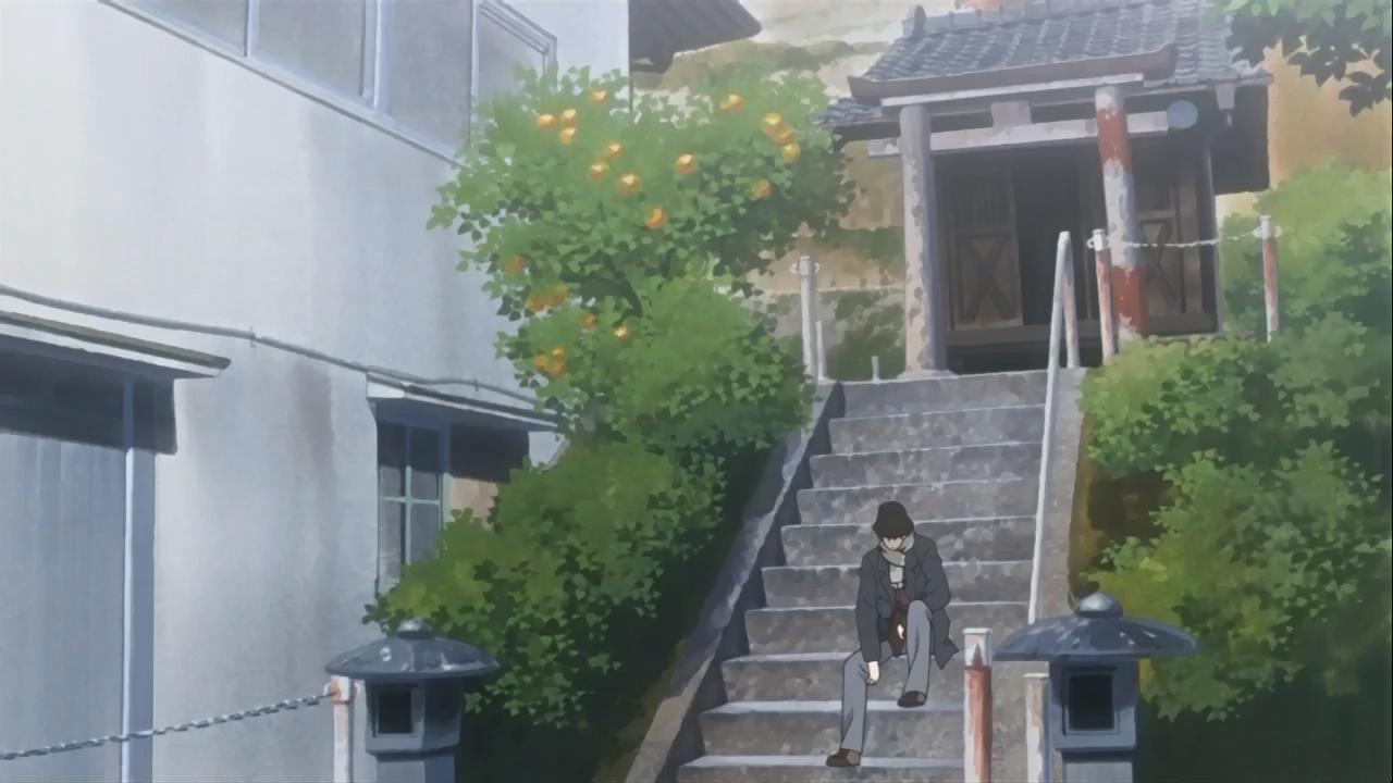 神社前