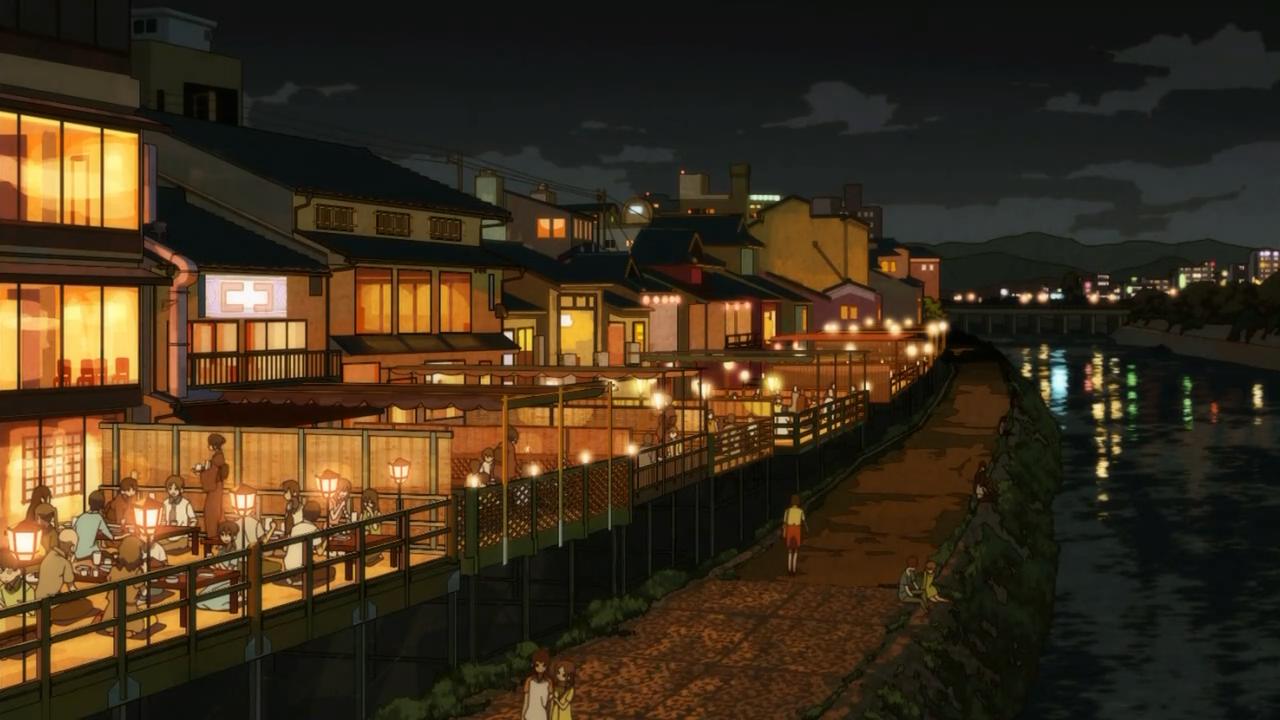 川床人群