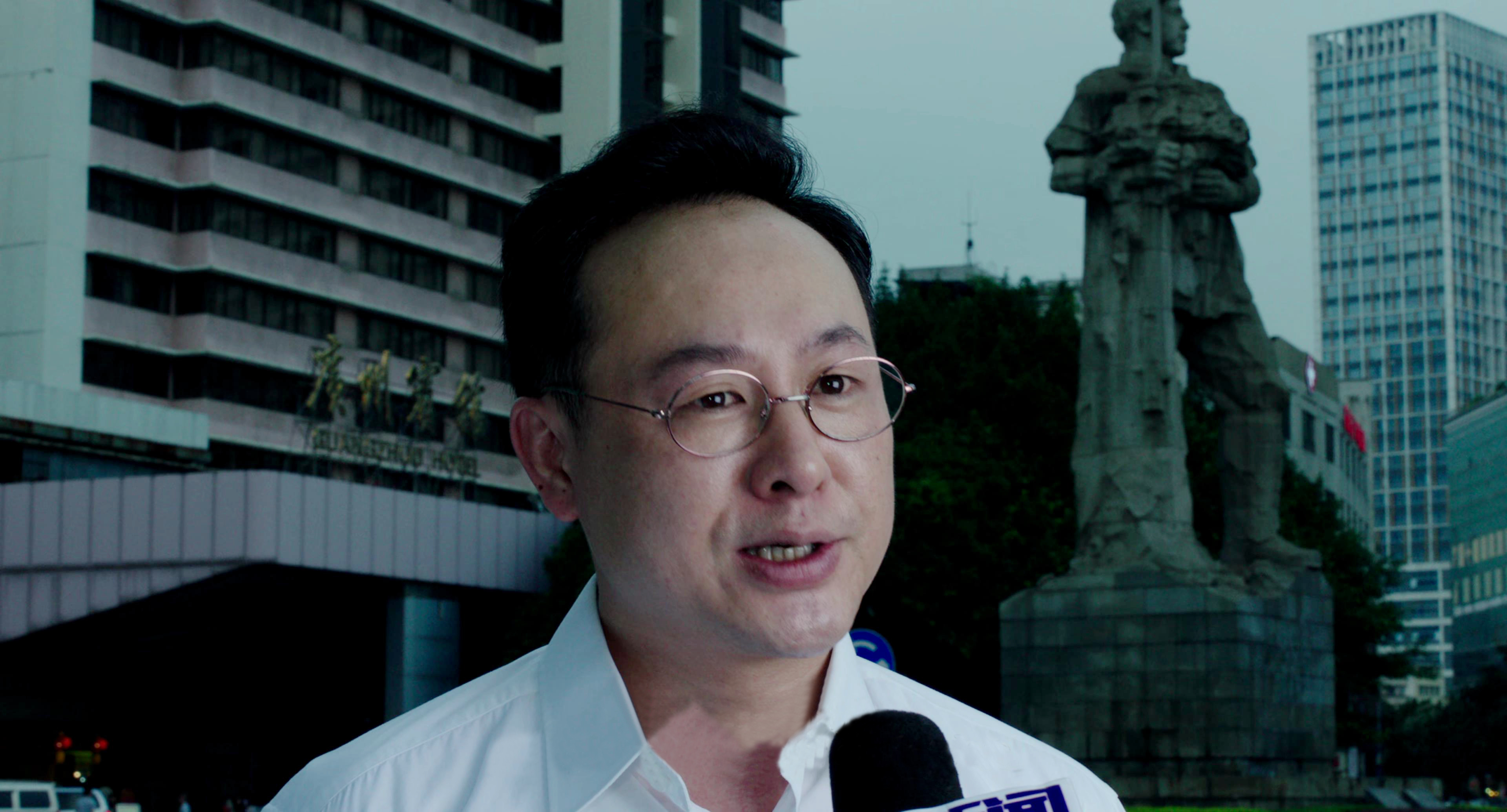 唐奕杰接受采访