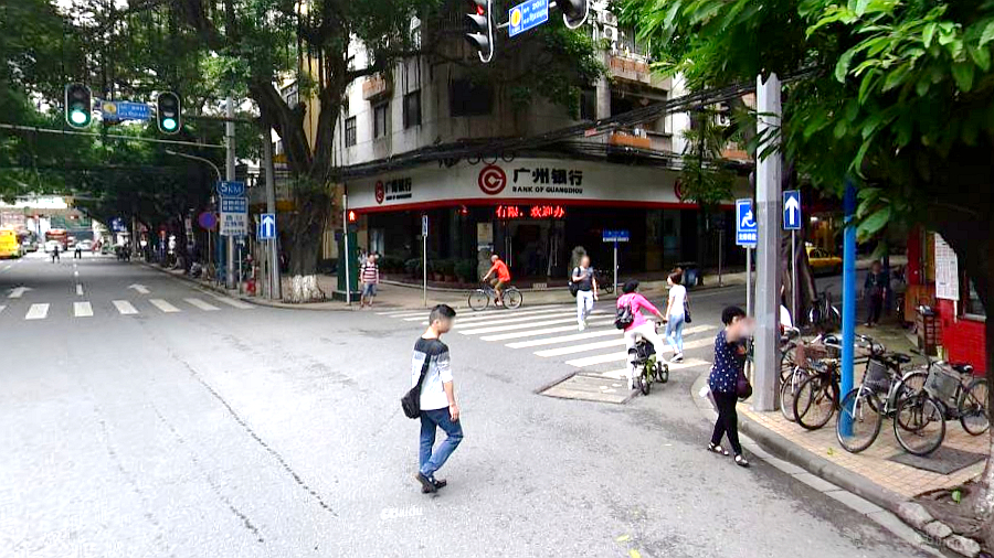 惠福西路与纸行路交叉口