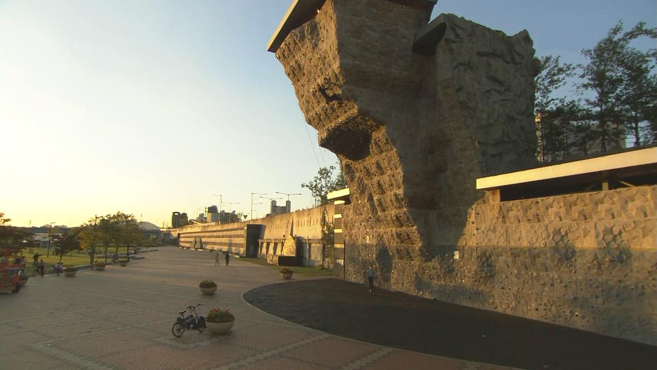 林钟秀攀岩的地方