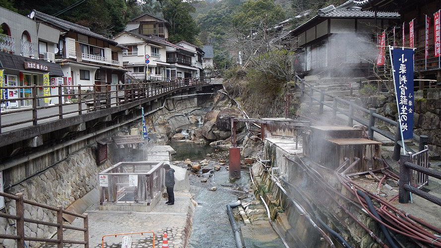 汤谷川温泉街