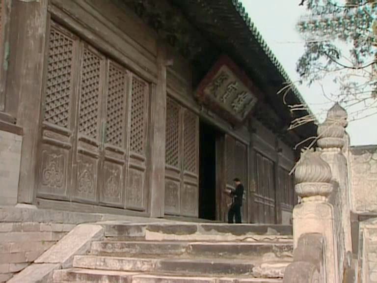 梁思成写生的古寺