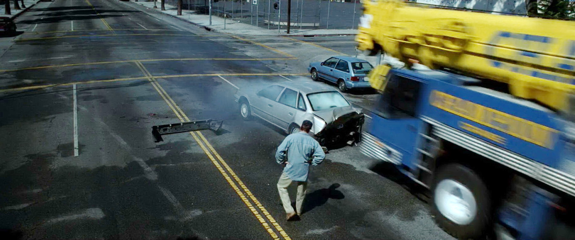 约翰撞车