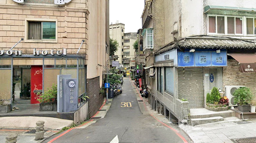 林森北路133巷与新生北路一段交叉口