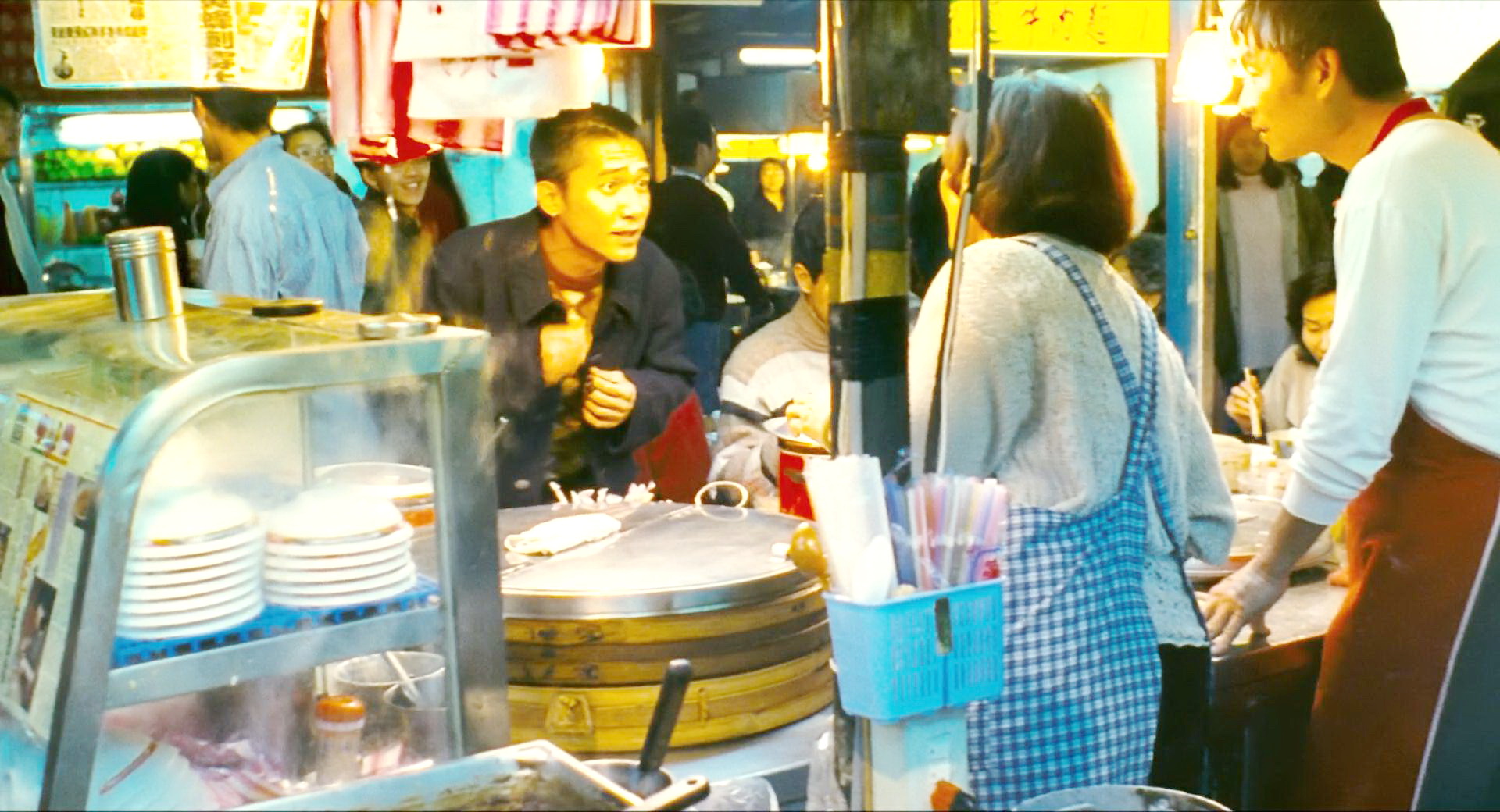 小张家的夜市摊位