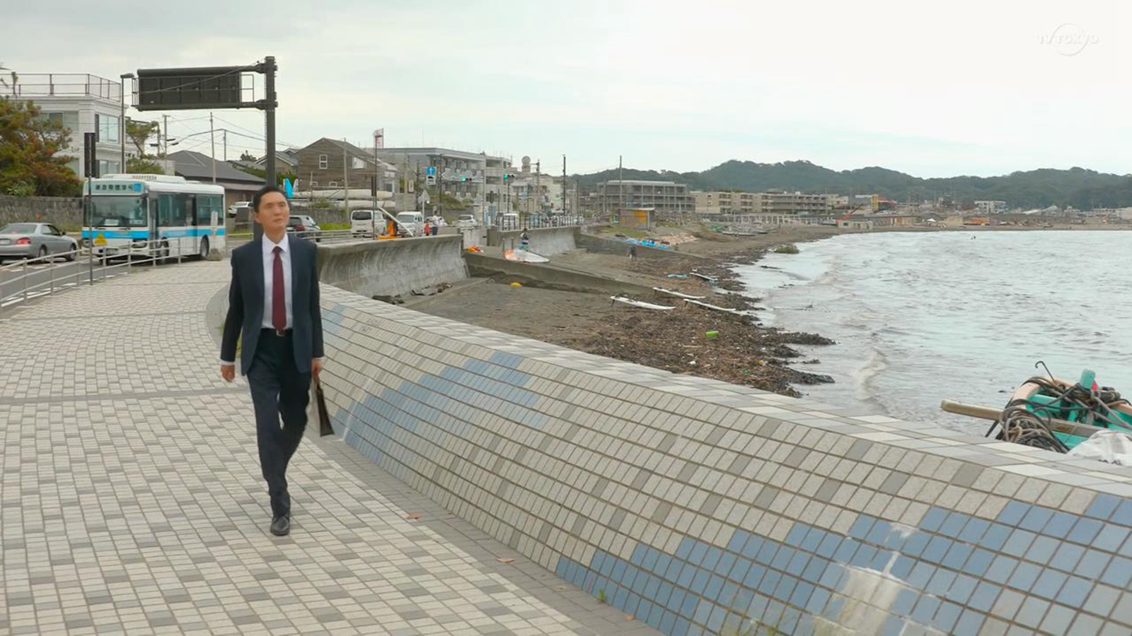 五郎路过的海边