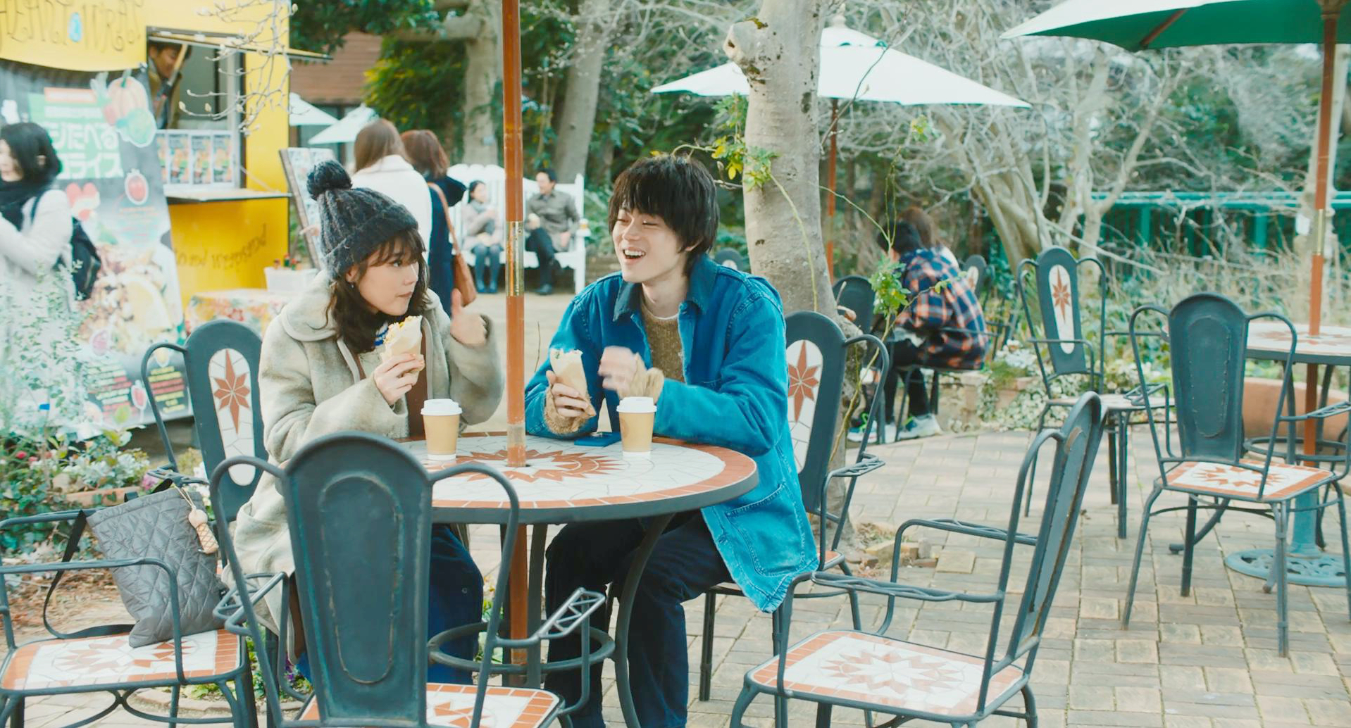 麦娟约会吃可丽饼