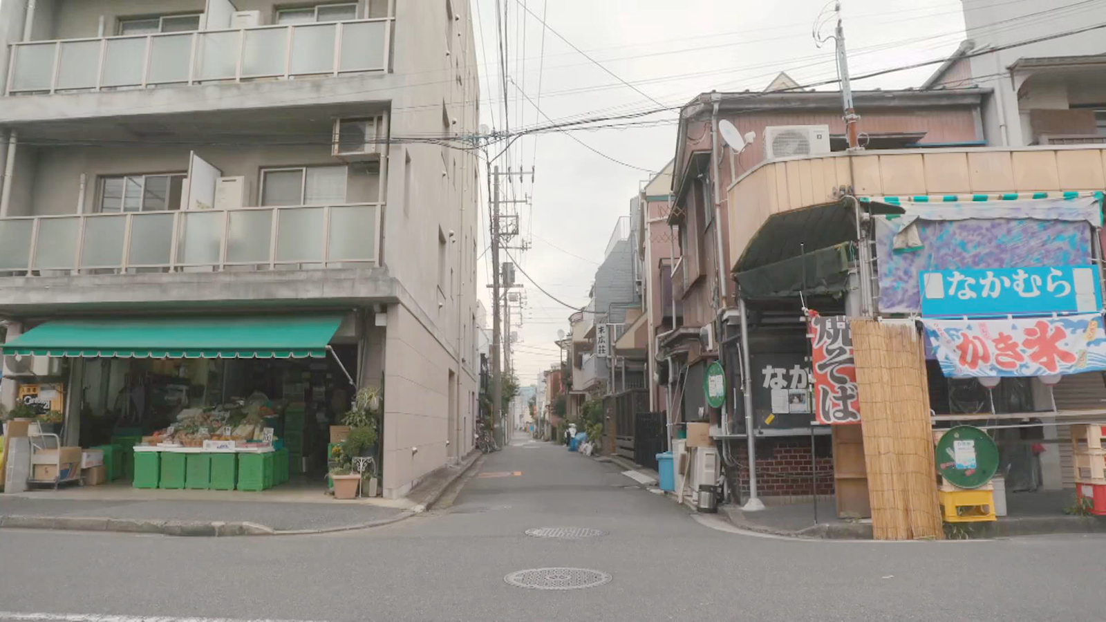 五郎经过横滨民宅区