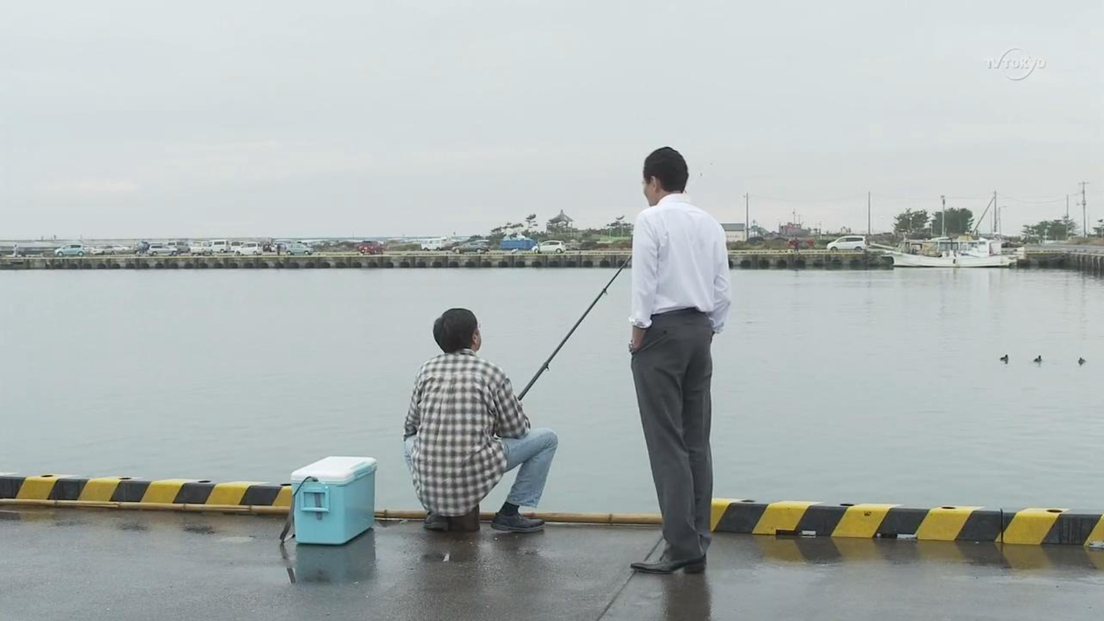 五郎看钓鱼