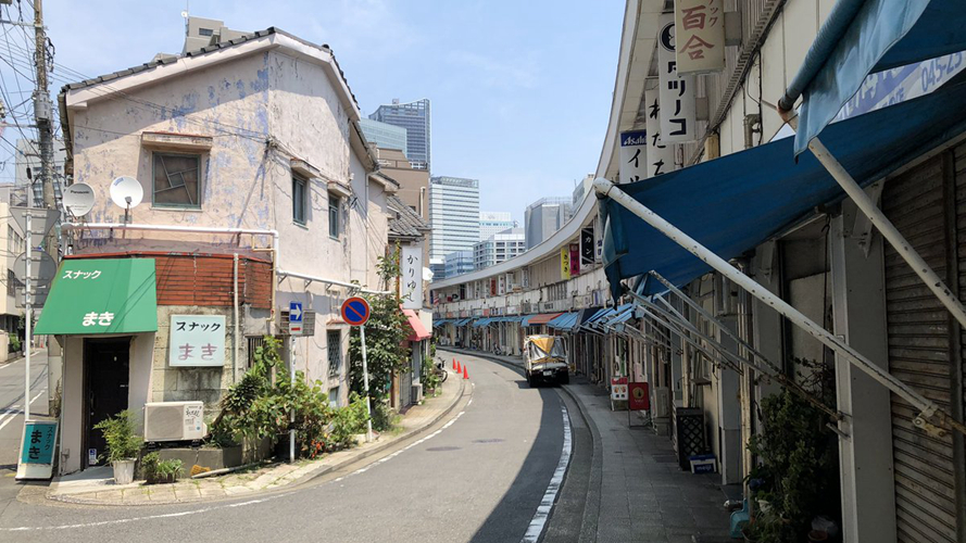 都桥餐饮店街