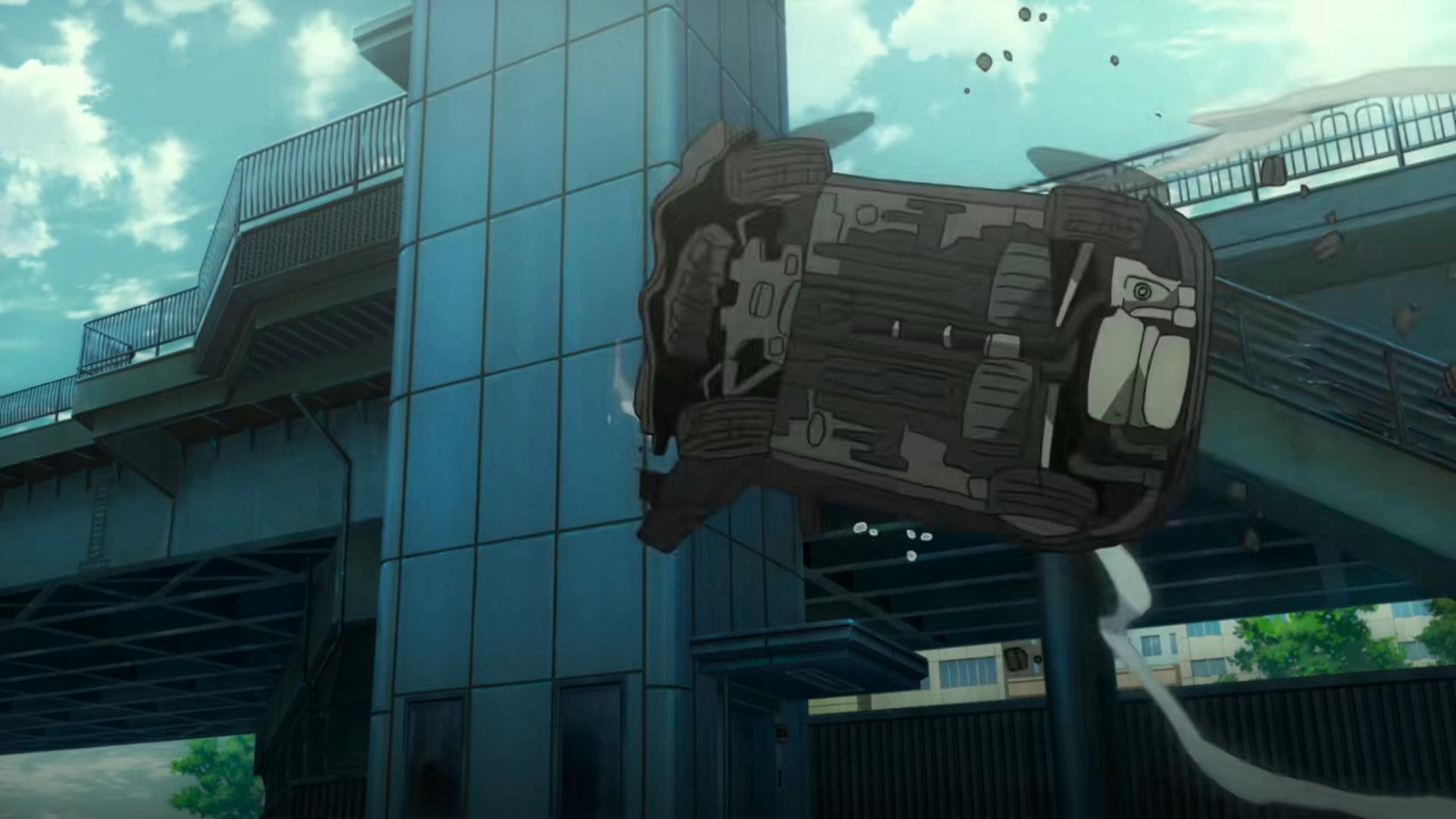 嫌犯翻车