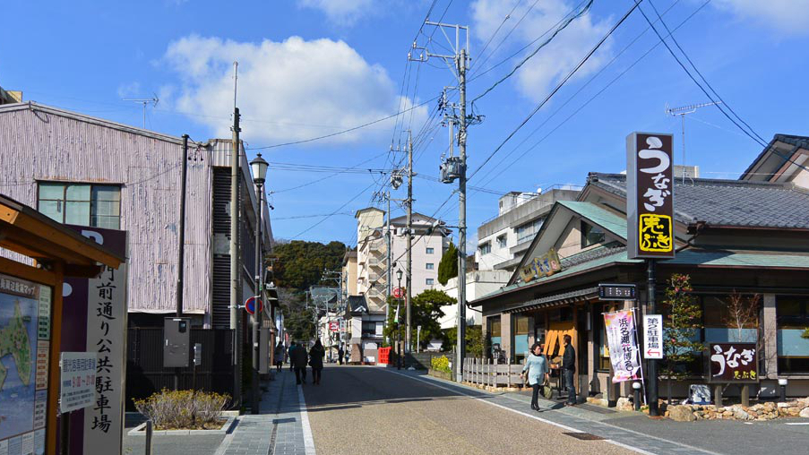 馆山寺门前道