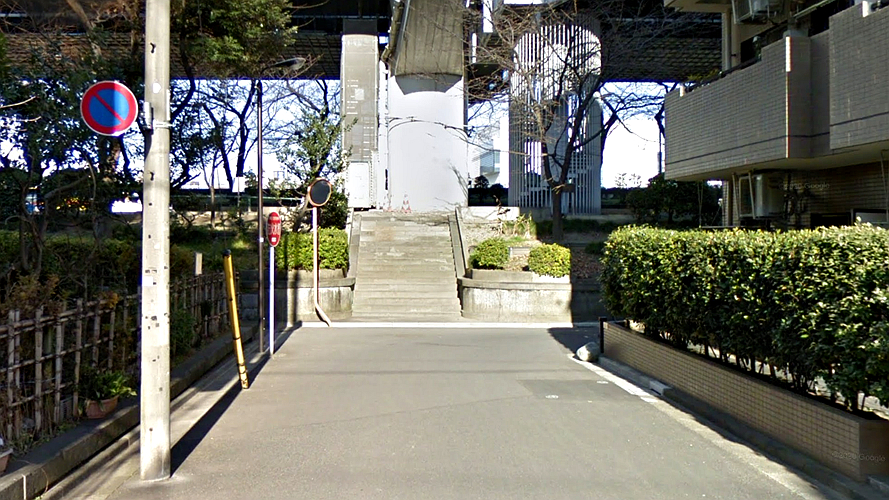 首都高速6号向岛线下方道路