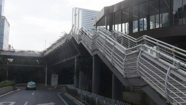 花城大道珠江东路天桥
