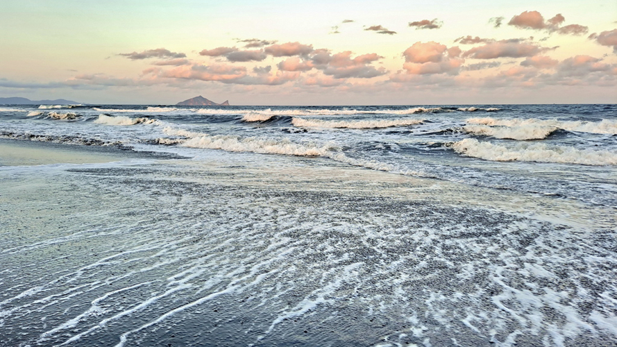 清水海边