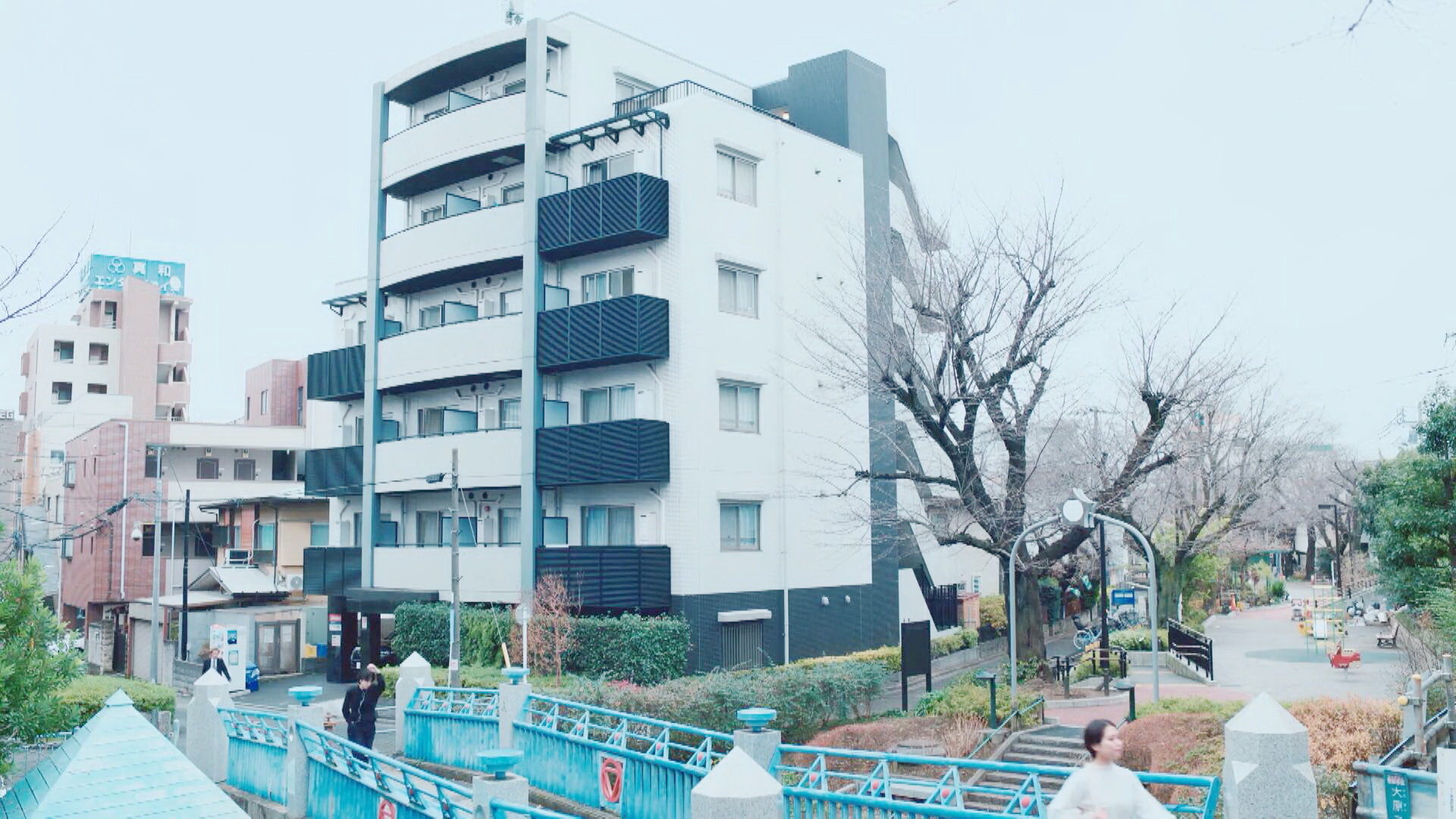 第三轮的东京公寓外景
