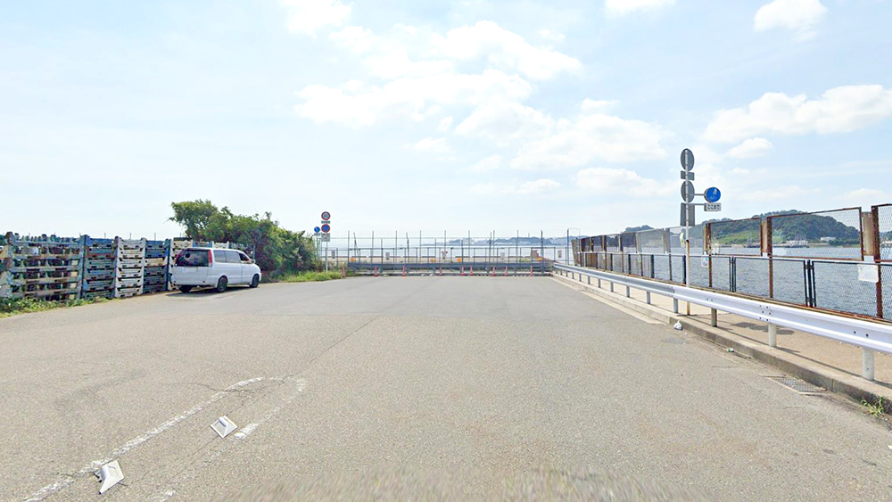 东京湾第三海堡遗构外堤道