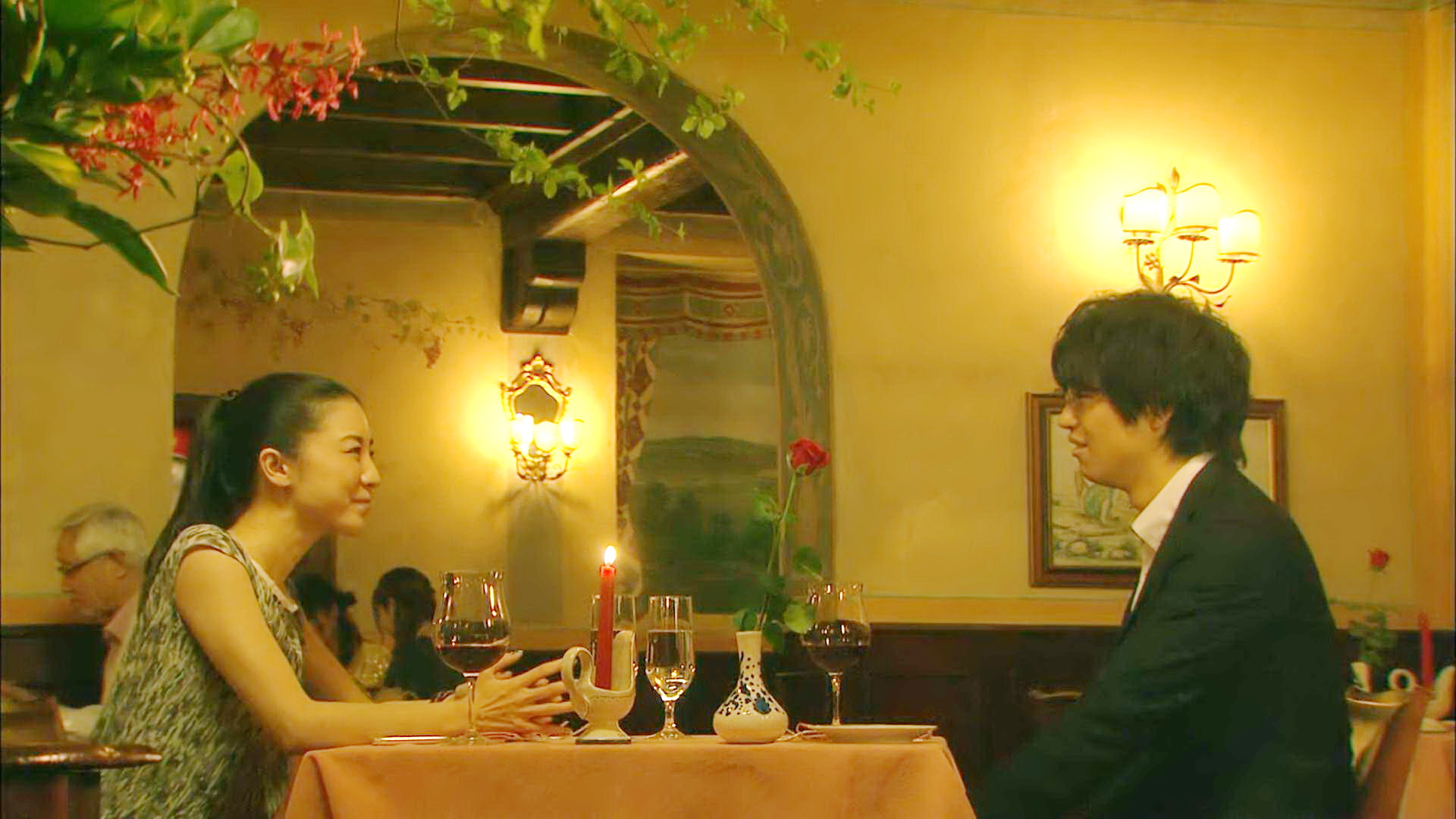 北野夫妇烛光晚餐