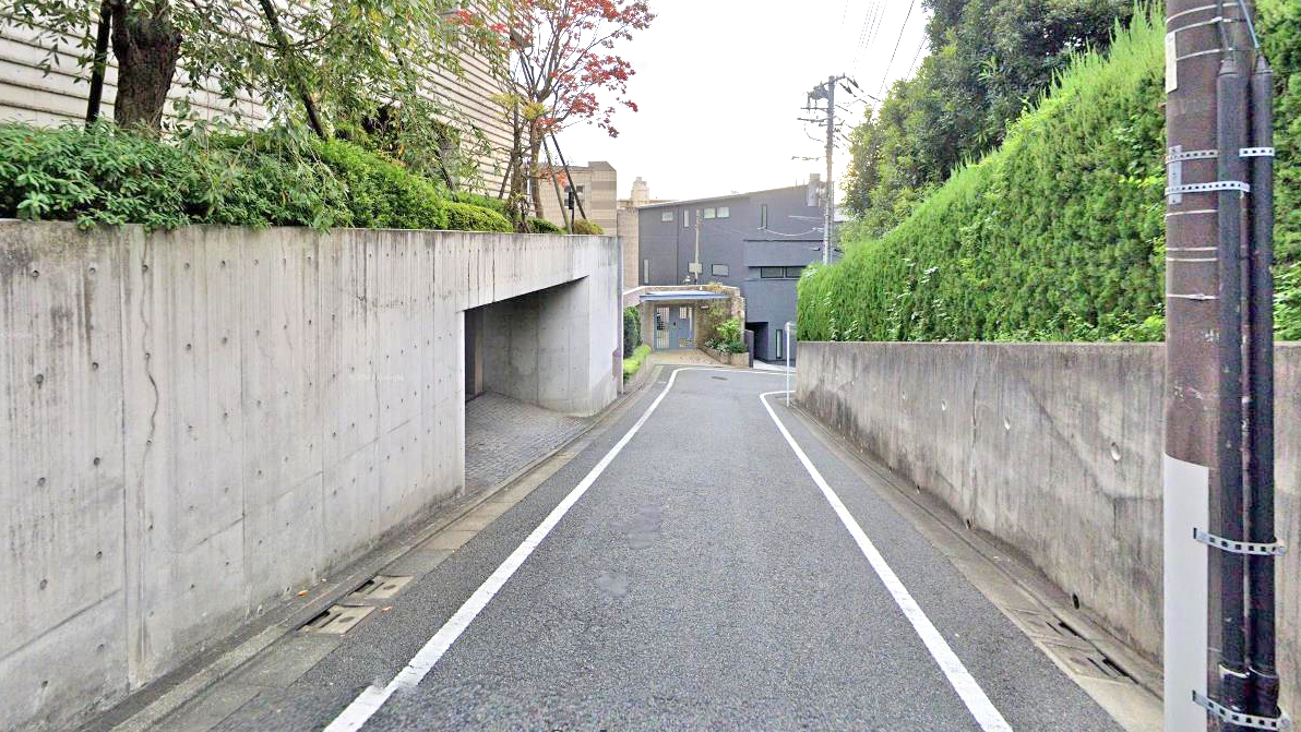 日本银行目黑分行旁道路