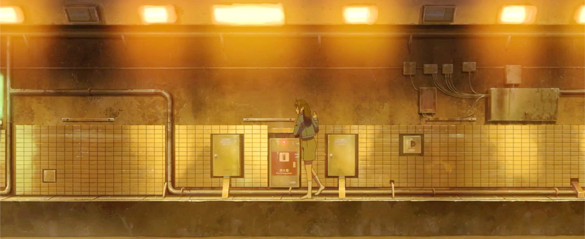 铃芽走上地面