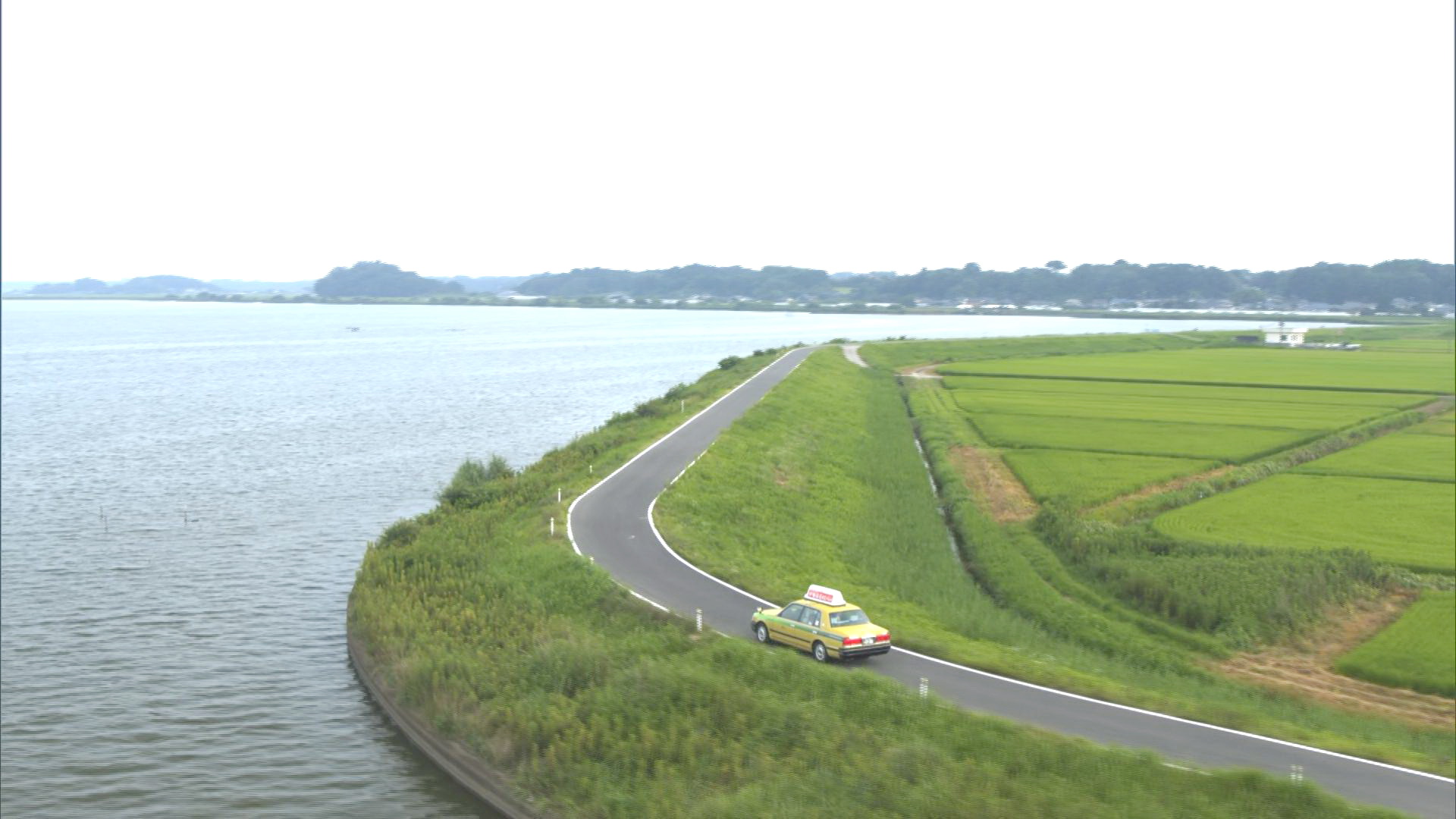 从机场到伊势志摩市区路上