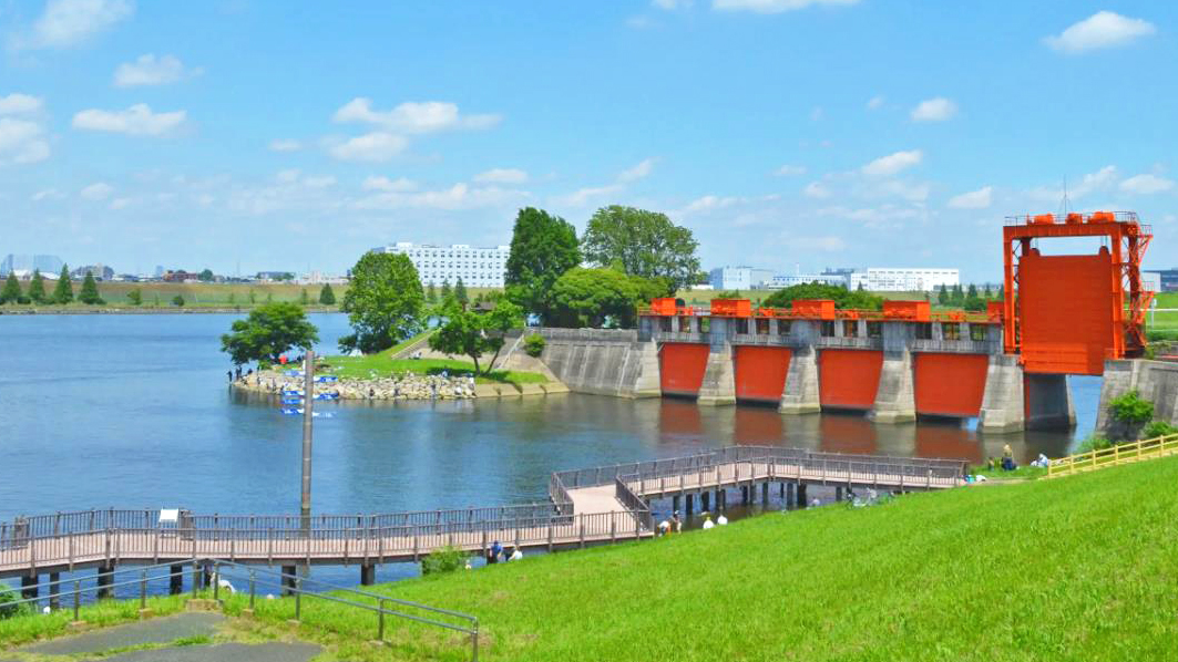 荒川赤水门绿地
