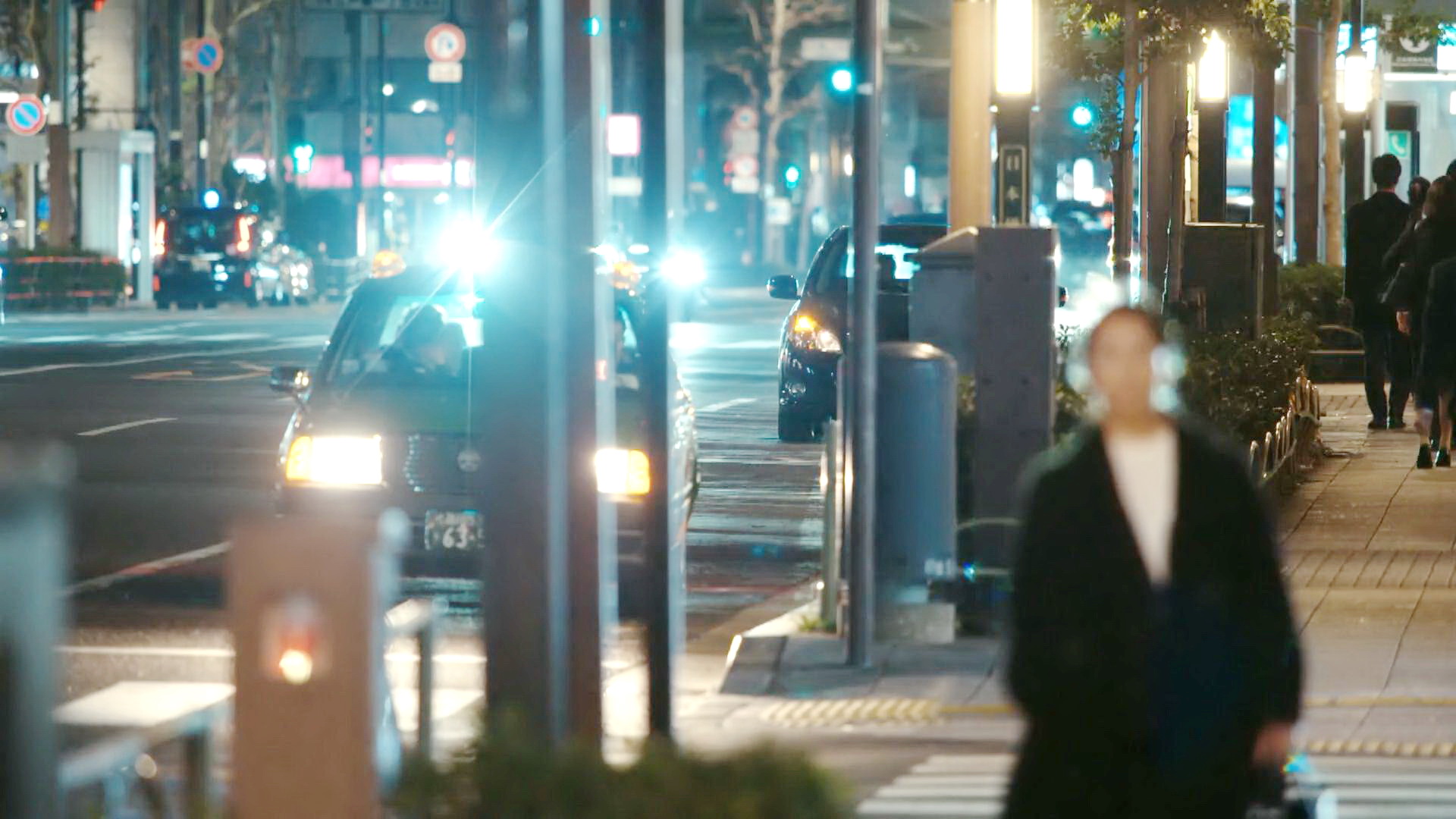 山本上出租车