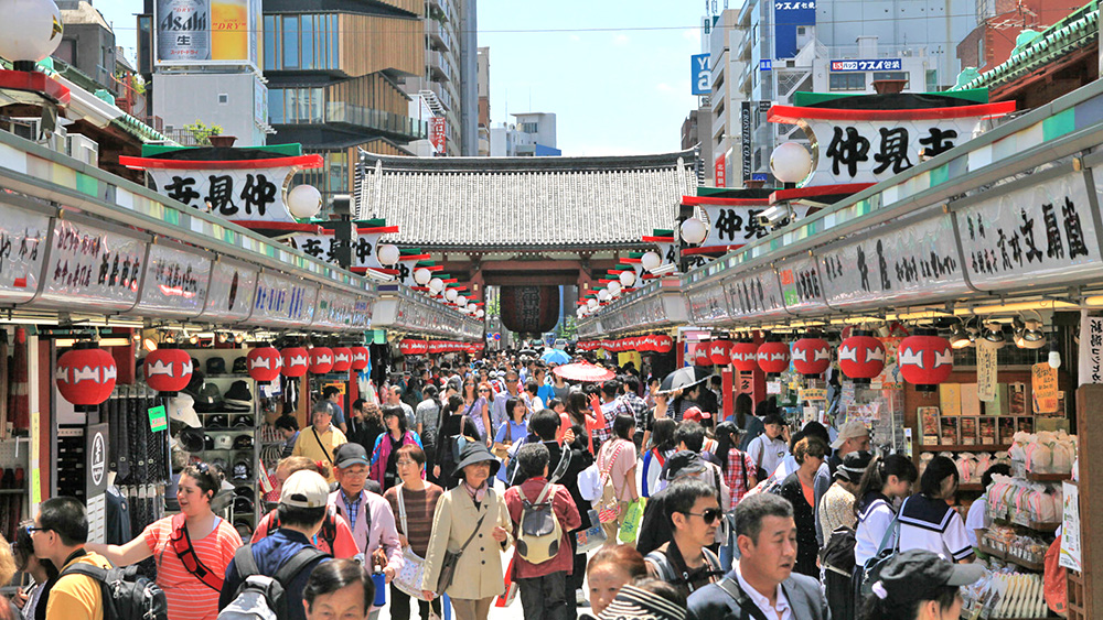 仲见世商店街