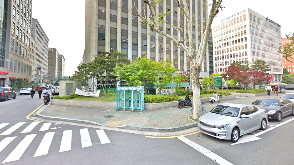 银行路与国会大路72街交叉口
