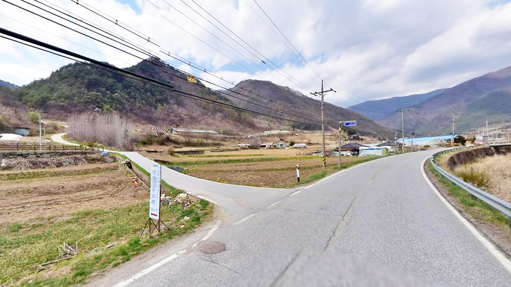 加里王山路与桧洞内街交叉口