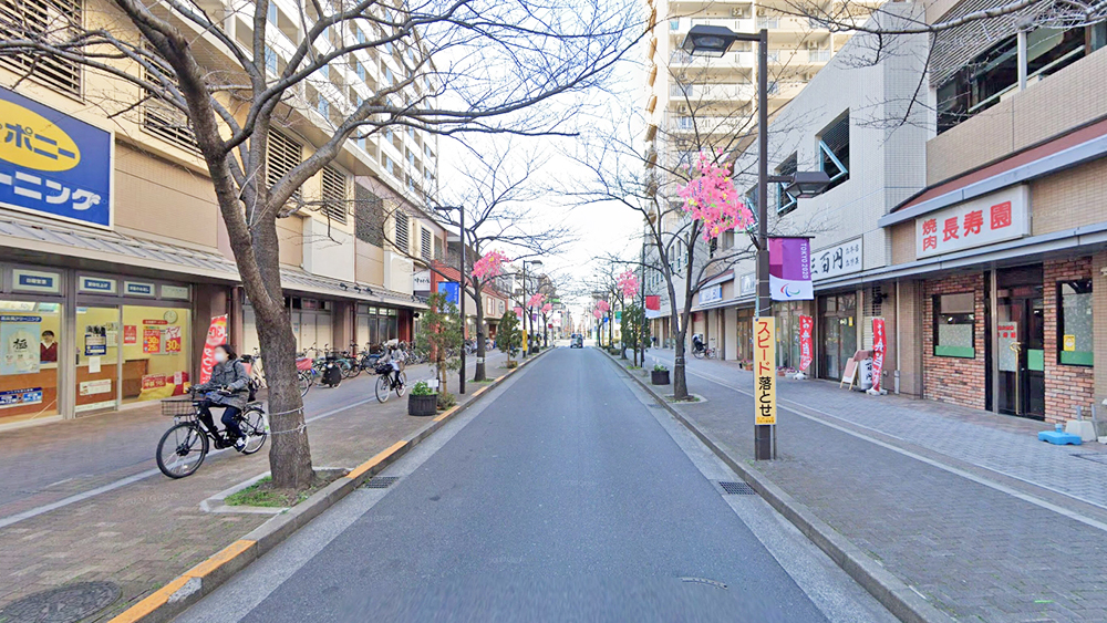 河西公寓A座东侧道路