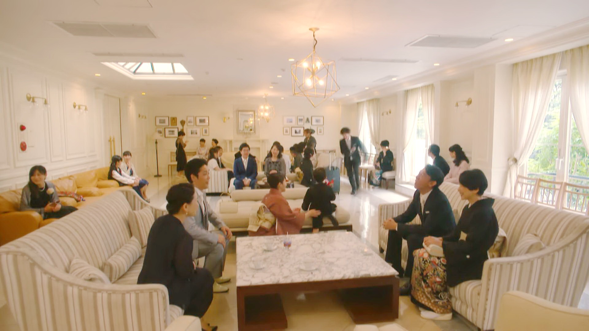 我闻家亲戚婚礼内景