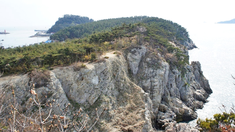 马岛海岸悬崖