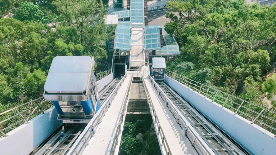 大潭山斜行升降机