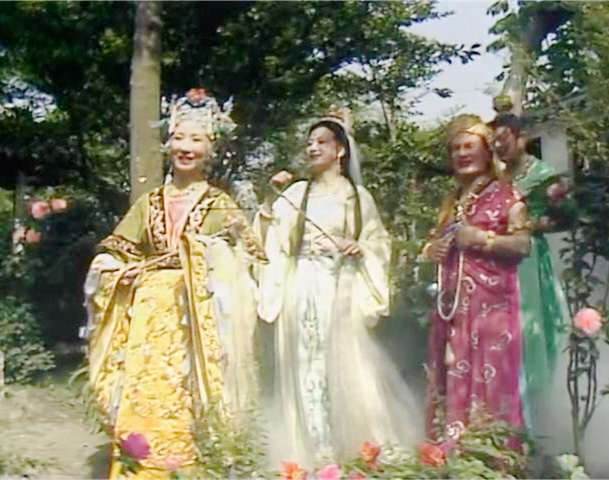 四圣赏莲花