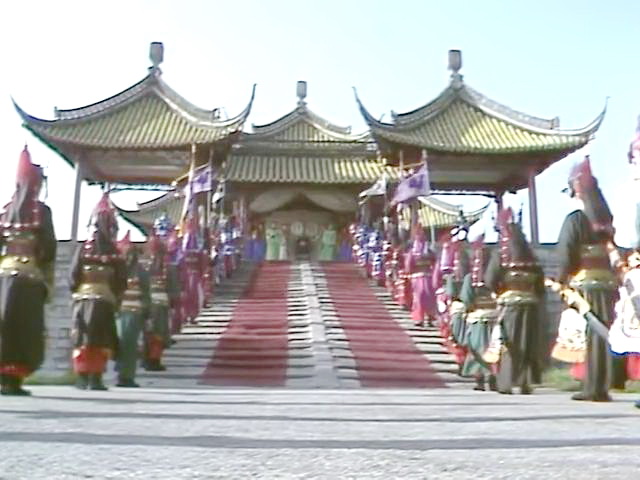 唐僧觐见乌鸡国王