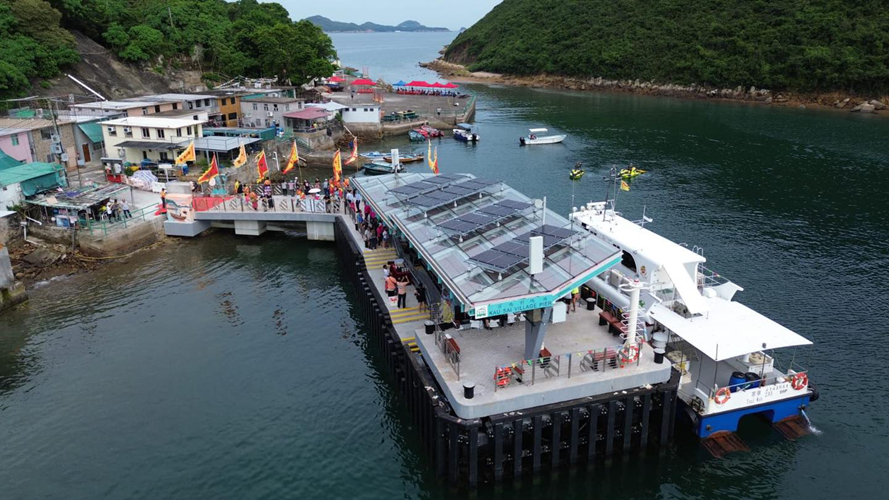 滘西村码头